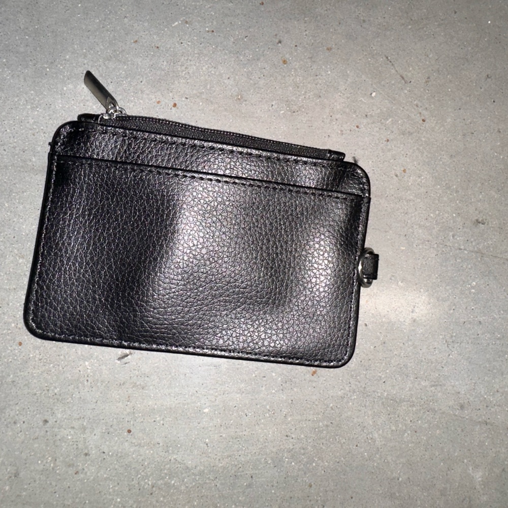 Black Faux Leather Wallet